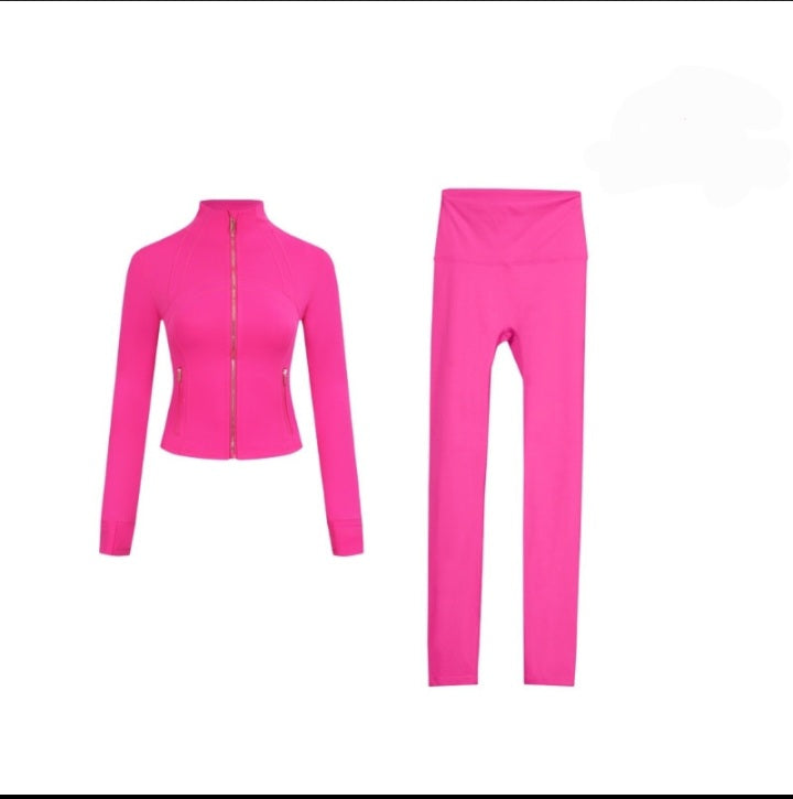 Set lululemon leggings & define jacket