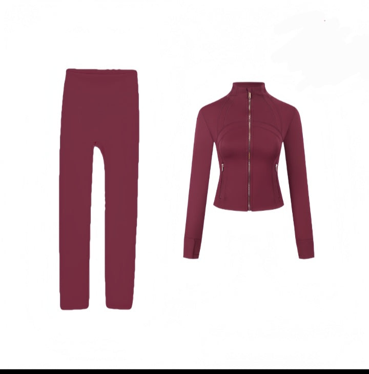 Set lululemon leggings & define jacket